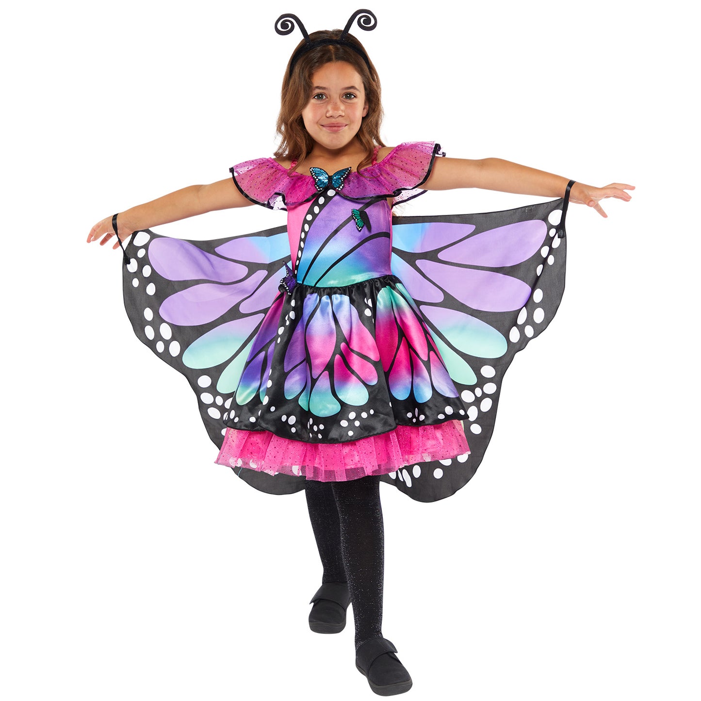 Pretty Butterfly Girls Costume 6-8 Years