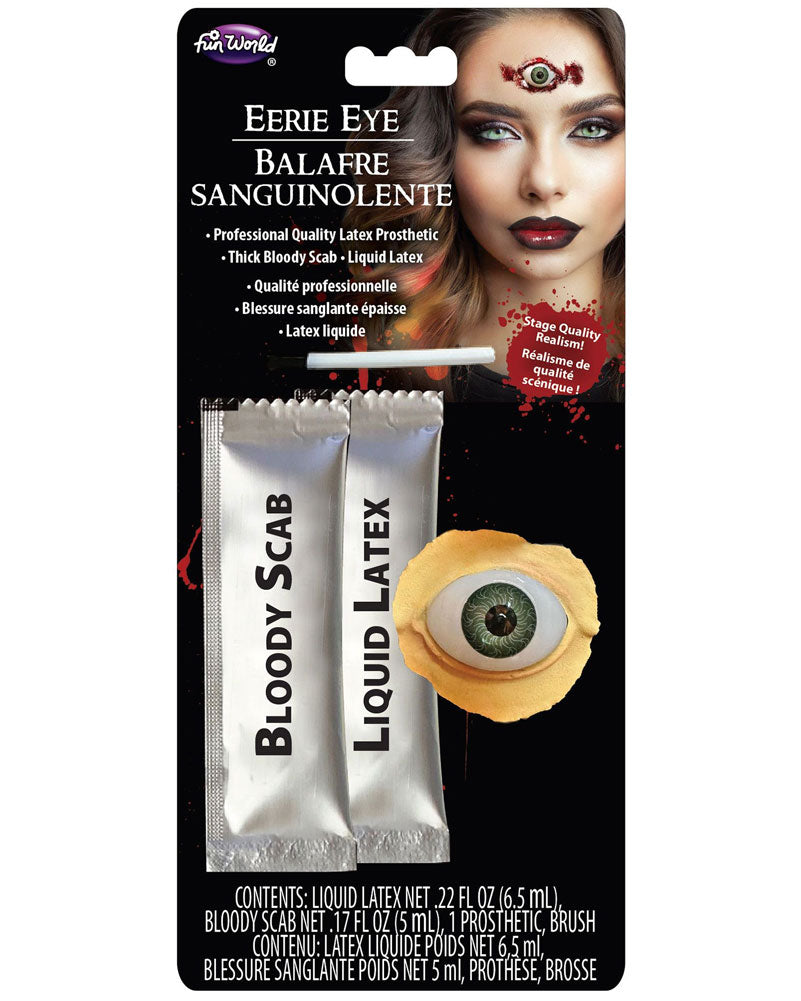 3D Eerie Eye FX Appliance Transfer Prosthetic