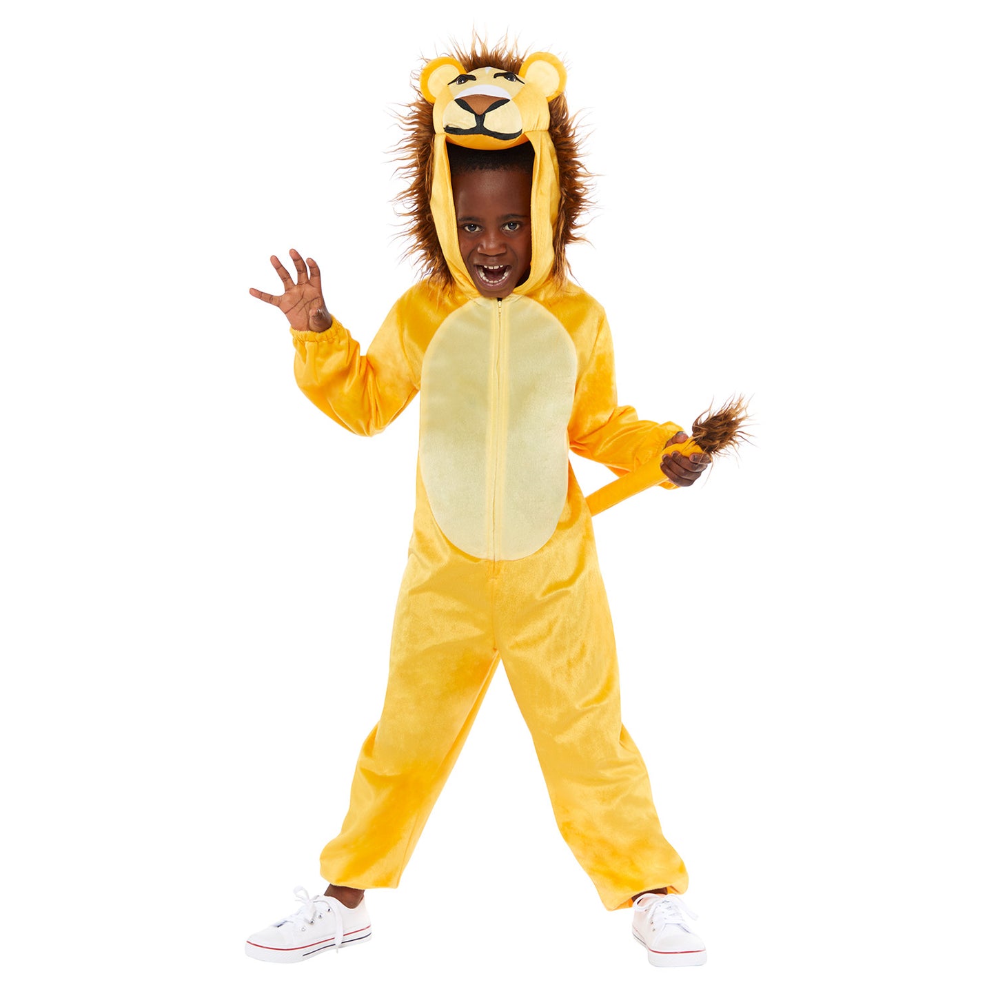 Lion Onesie Kids Costume 3-4 Years