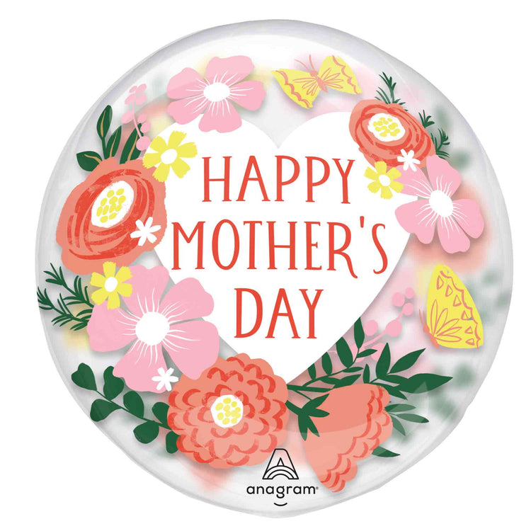 Printed Clearz Happy Mothers Day Clear Blooms G20