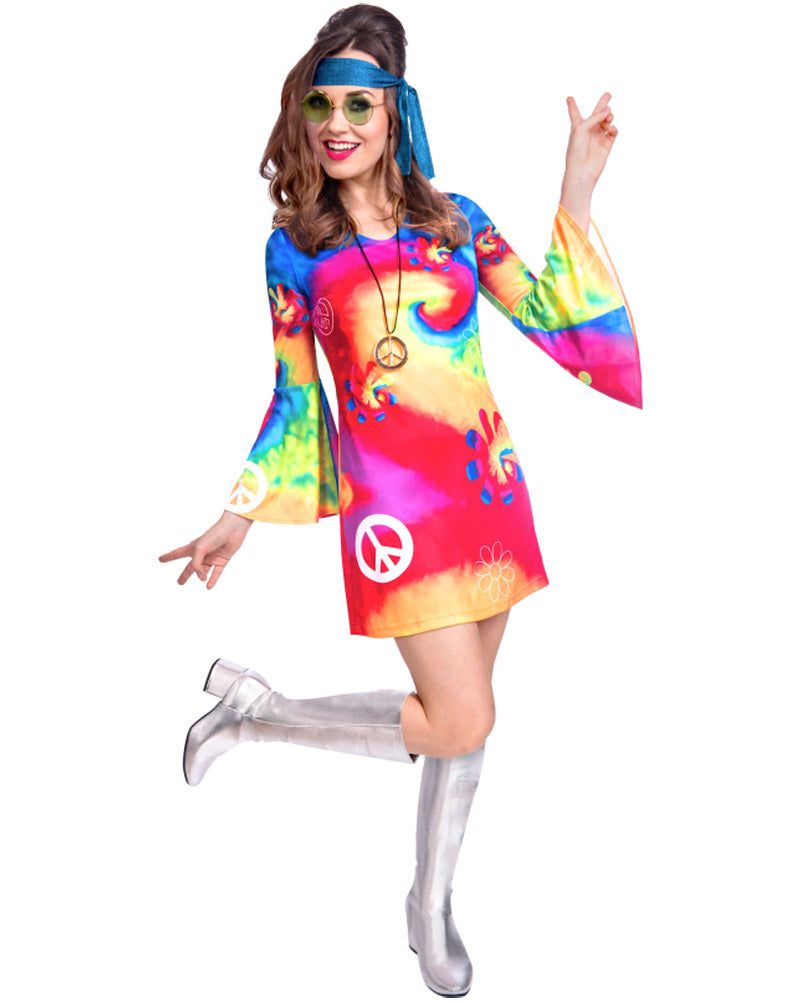 60s Free Spirit Womens Costume