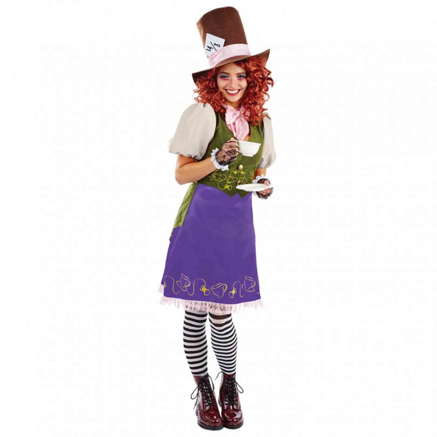 Miss Hatter Womens Book Week Costume Size 12-14