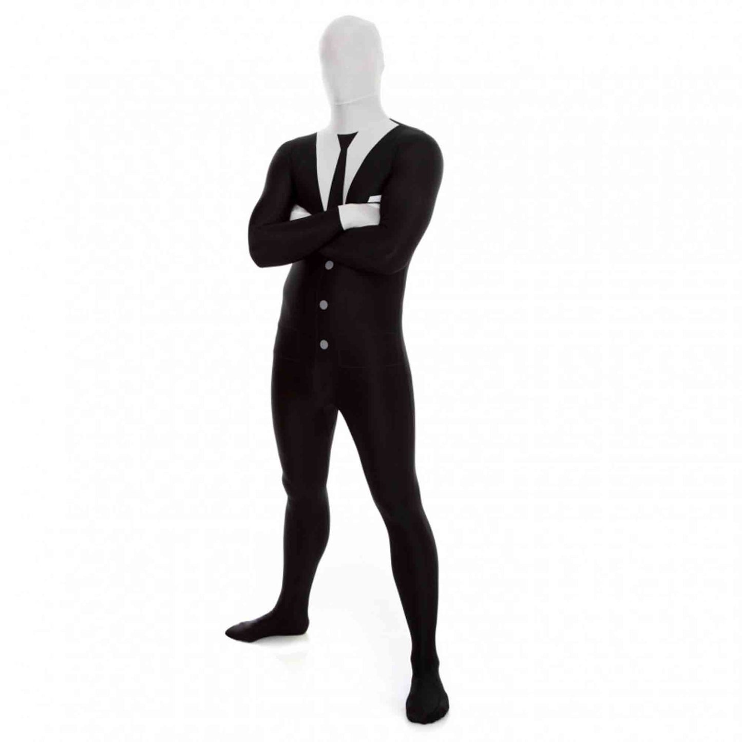 Slenderman Morphsuit Adult Costume Large