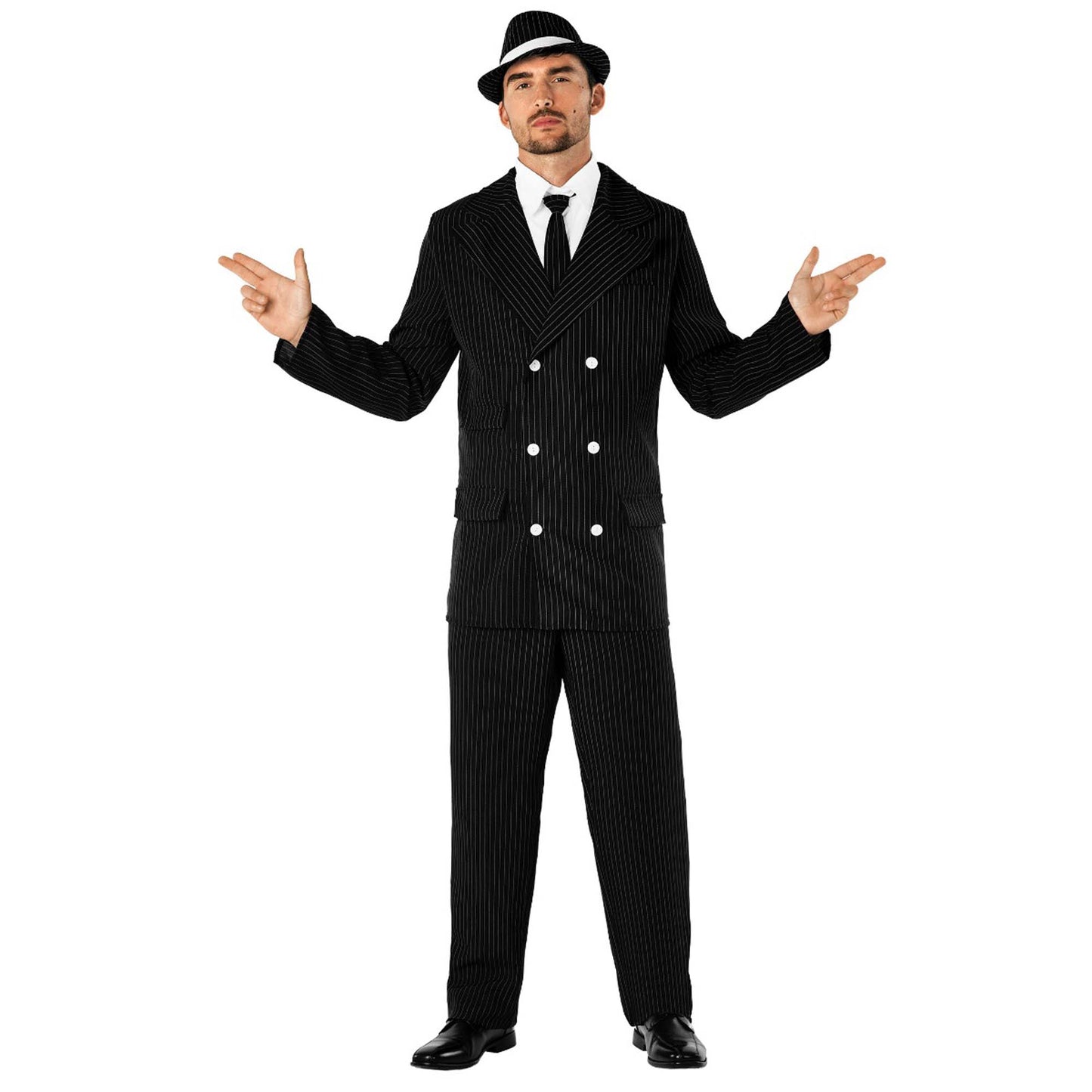 Gangster Mens Costume Medium