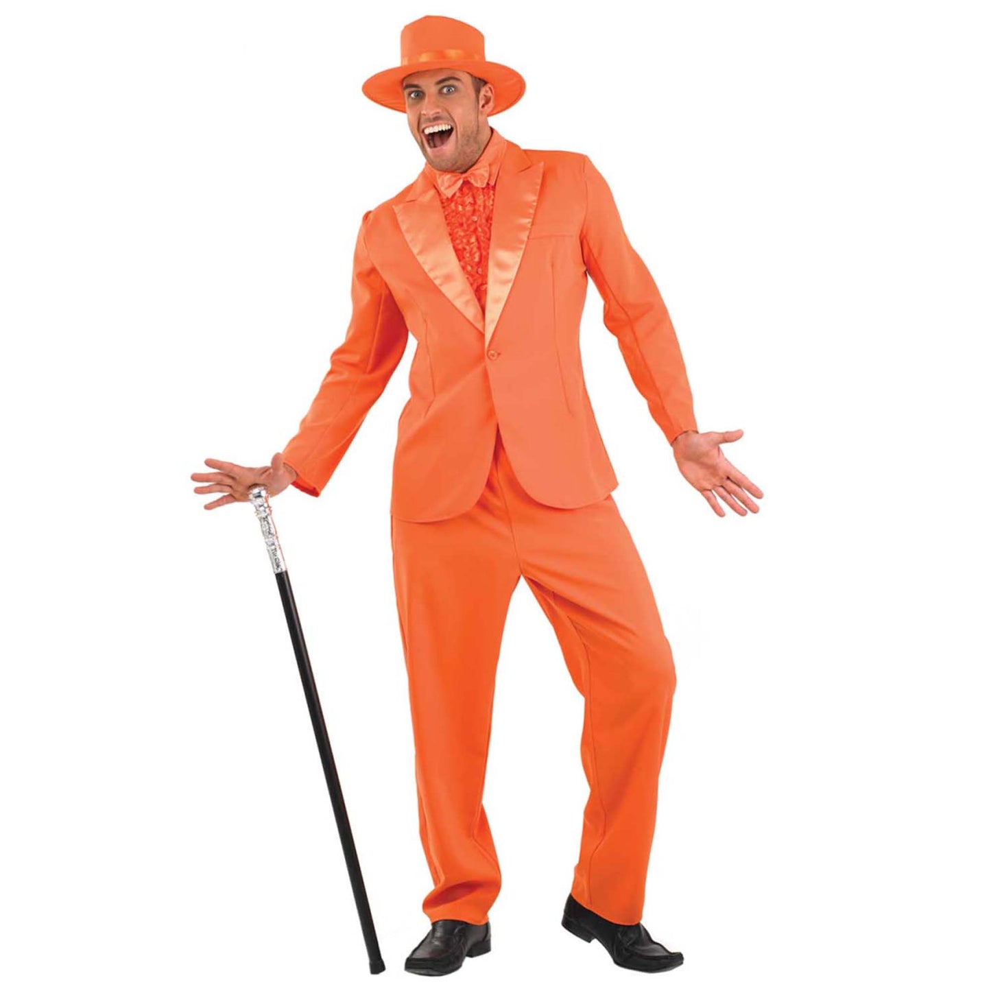 Orange Suit Mens Costume Size XX-Large