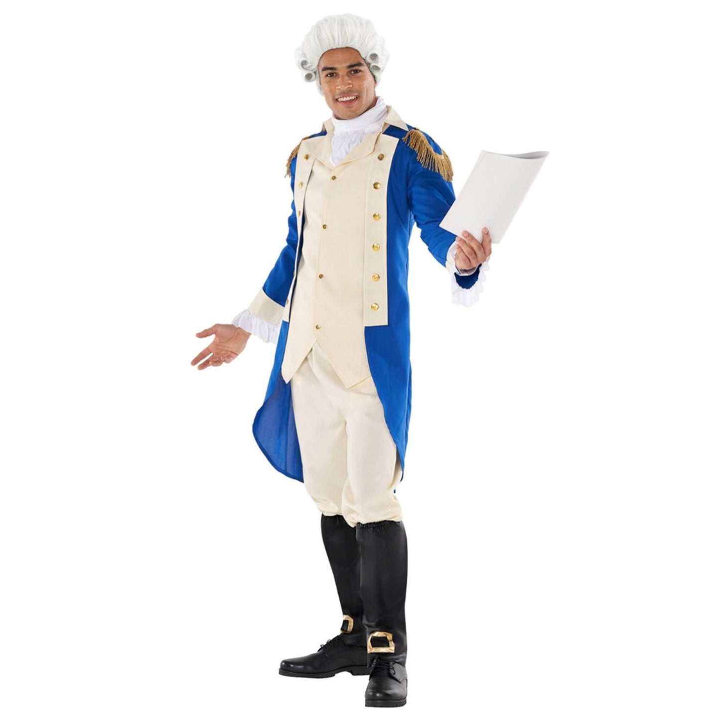 George Washington Mens Costume Size X-Large