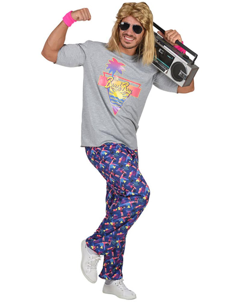 80s Beach Boy Mens Costume
