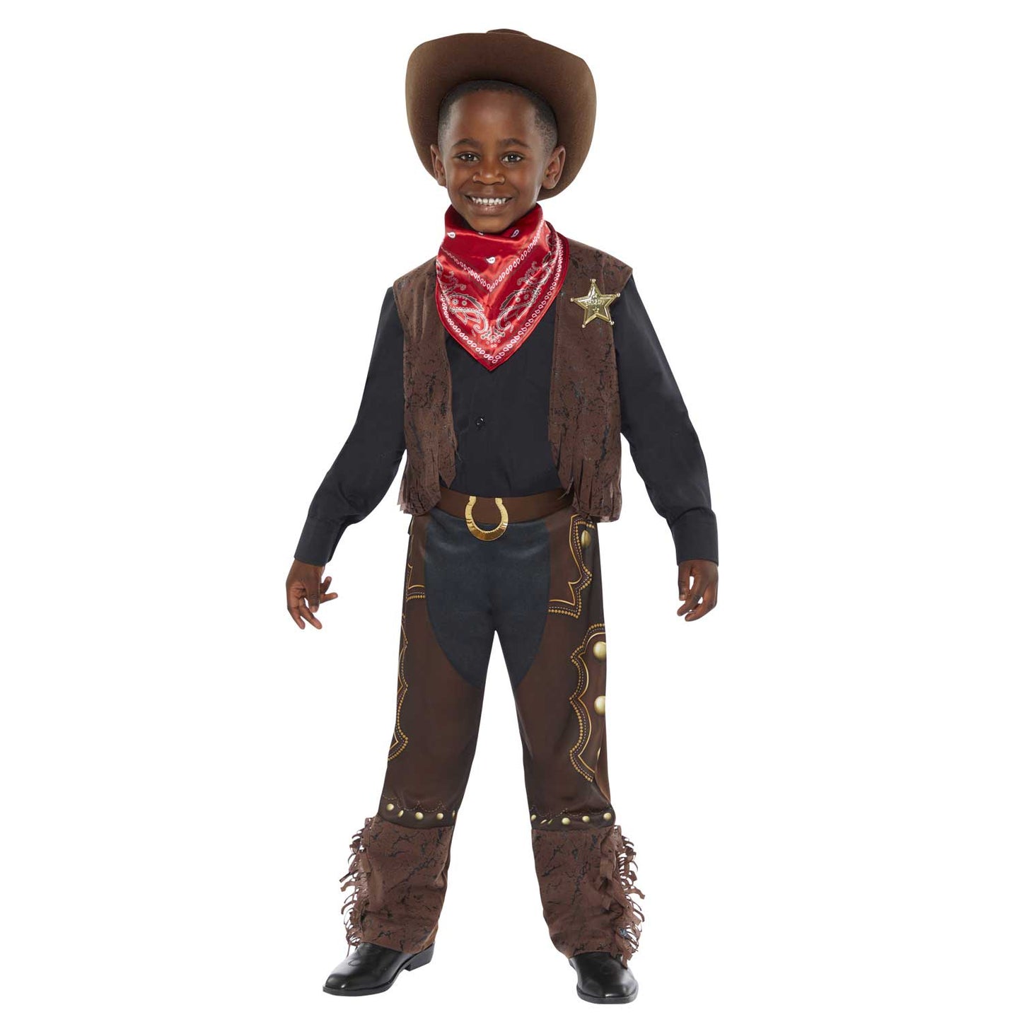Western Cowboy Boys Costume 8-10 Years