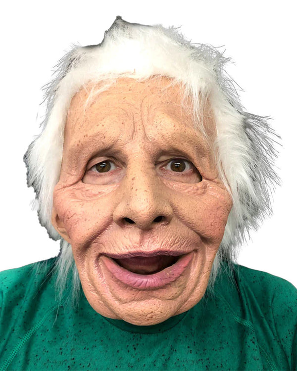 Aunt Kathy Old Lady Premium Mask with Moving Mouth