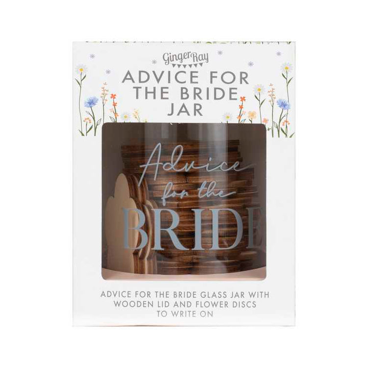Boho Bride Advice For The Bride Message Jar