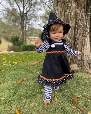 Crafty Little Witch Baby and Toddler Girls Costume
