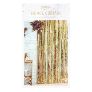 Gold Foil Fringe Curtain Decoration Metallic Star