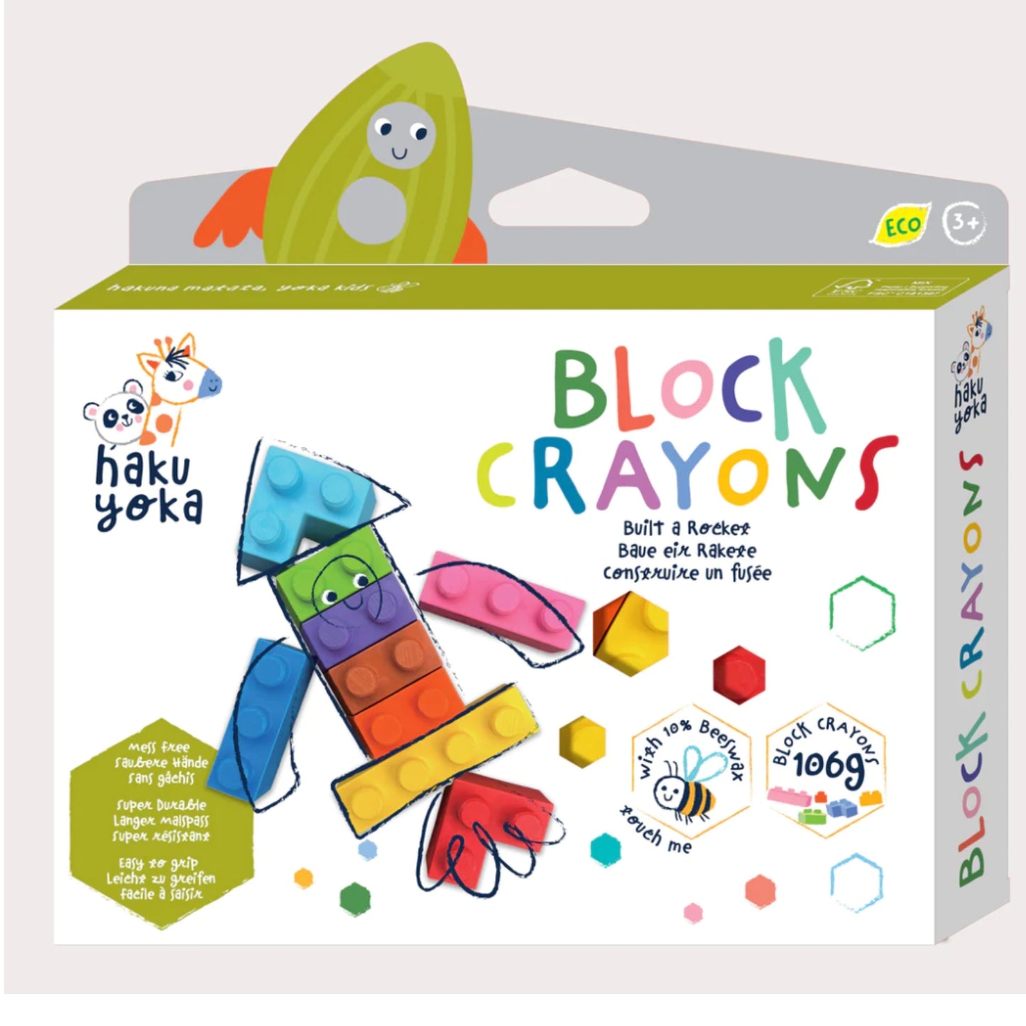 Rocket Block Crayons
