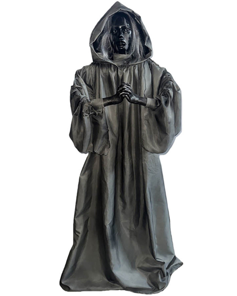 Standing Demonic Statue Animated Halloween Decoration 1.6m