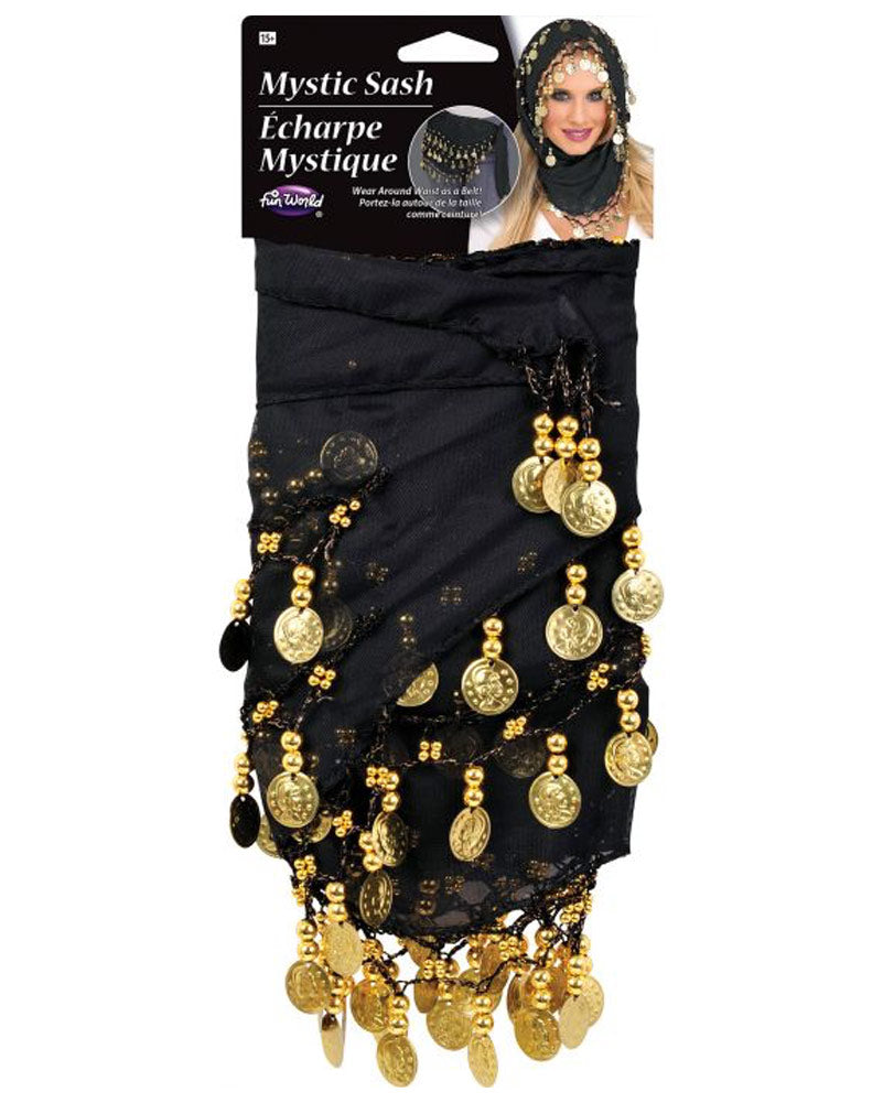 Black Mystic Sash