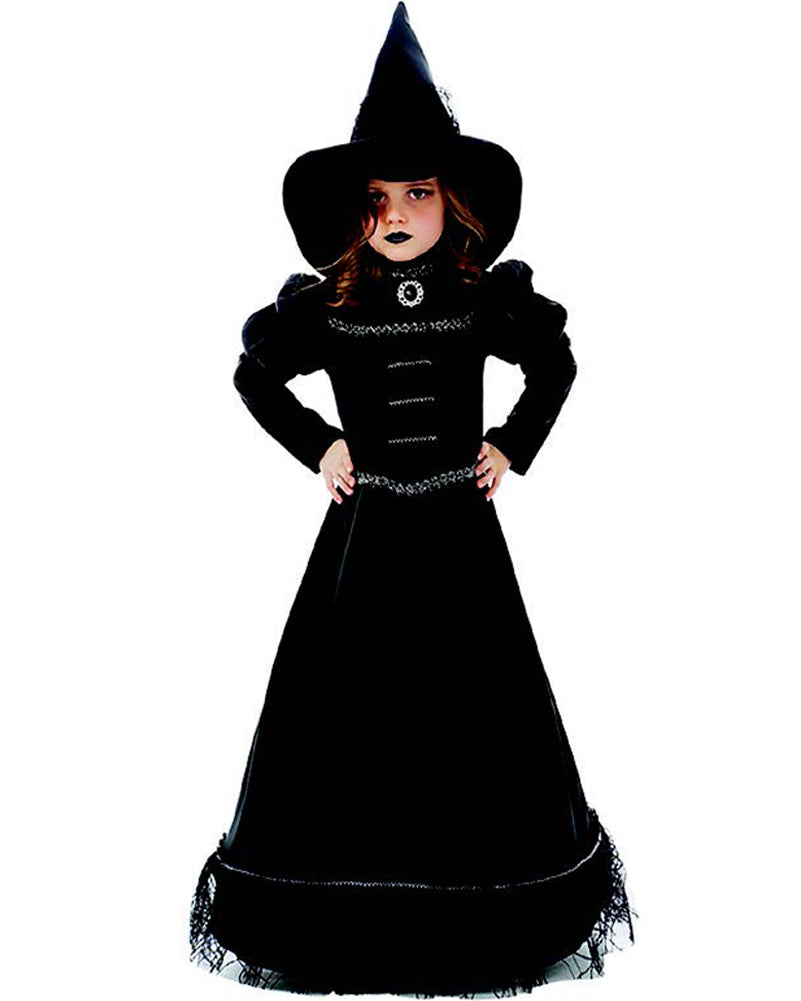 Black Witch Girls Costume