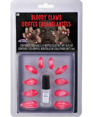 Bloody Claws Stick on Nails