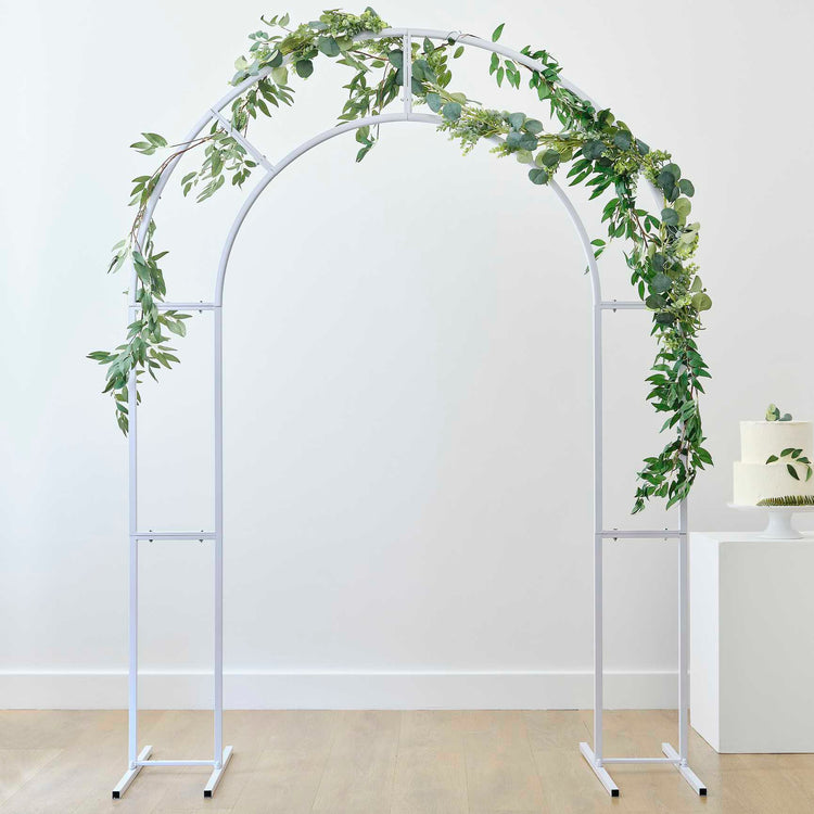 Botanical Wedding Arch Frame White