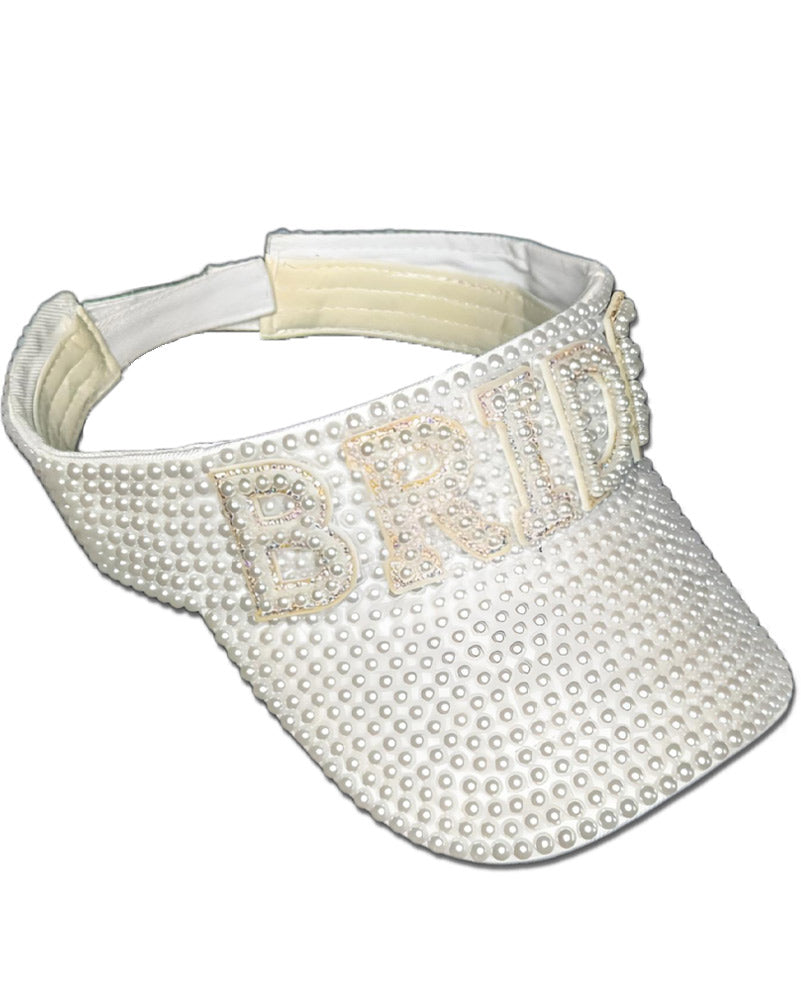 Bride Pearl Deluxe Visor