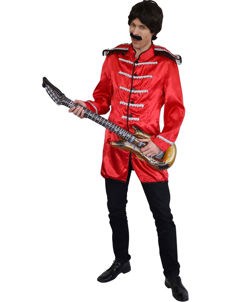 British Jacket Red Mens Costume