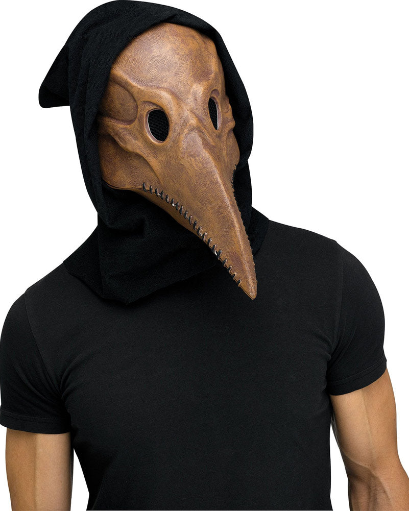 Brown Plague Doctor Mask