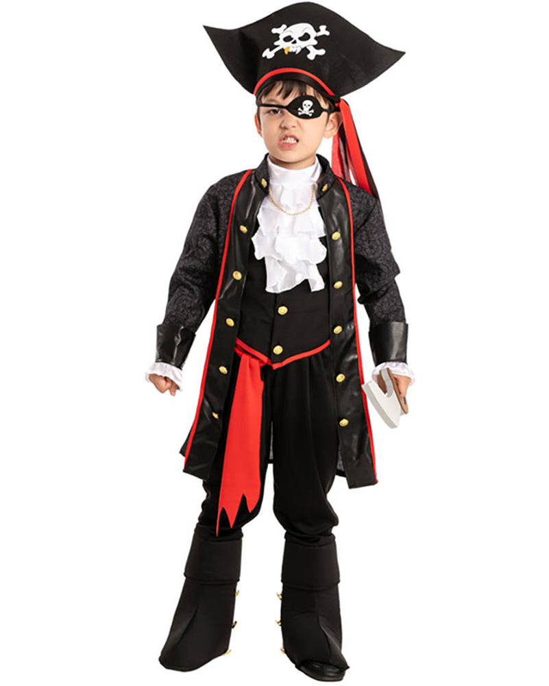 Captain Pirate Boys Costume