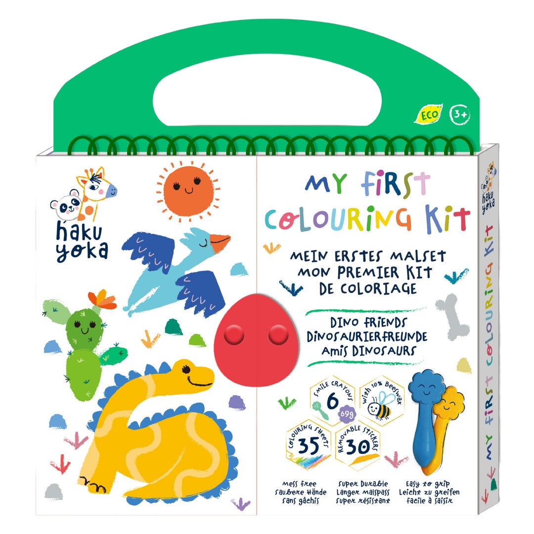 Dino Friends My First Colouring Kit