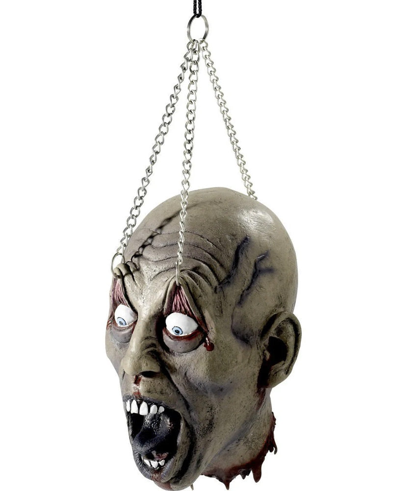 Dismembered Latex Head Prop 53cm