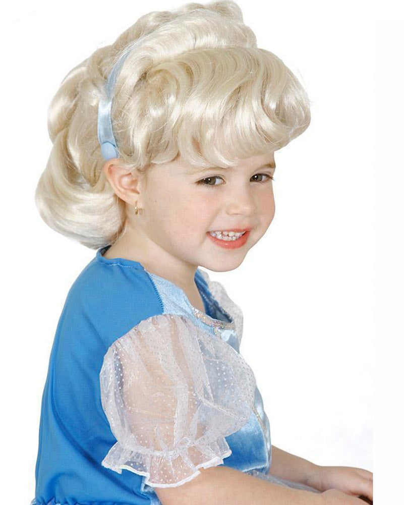 Disney Cinderella Blonde Kids Wig