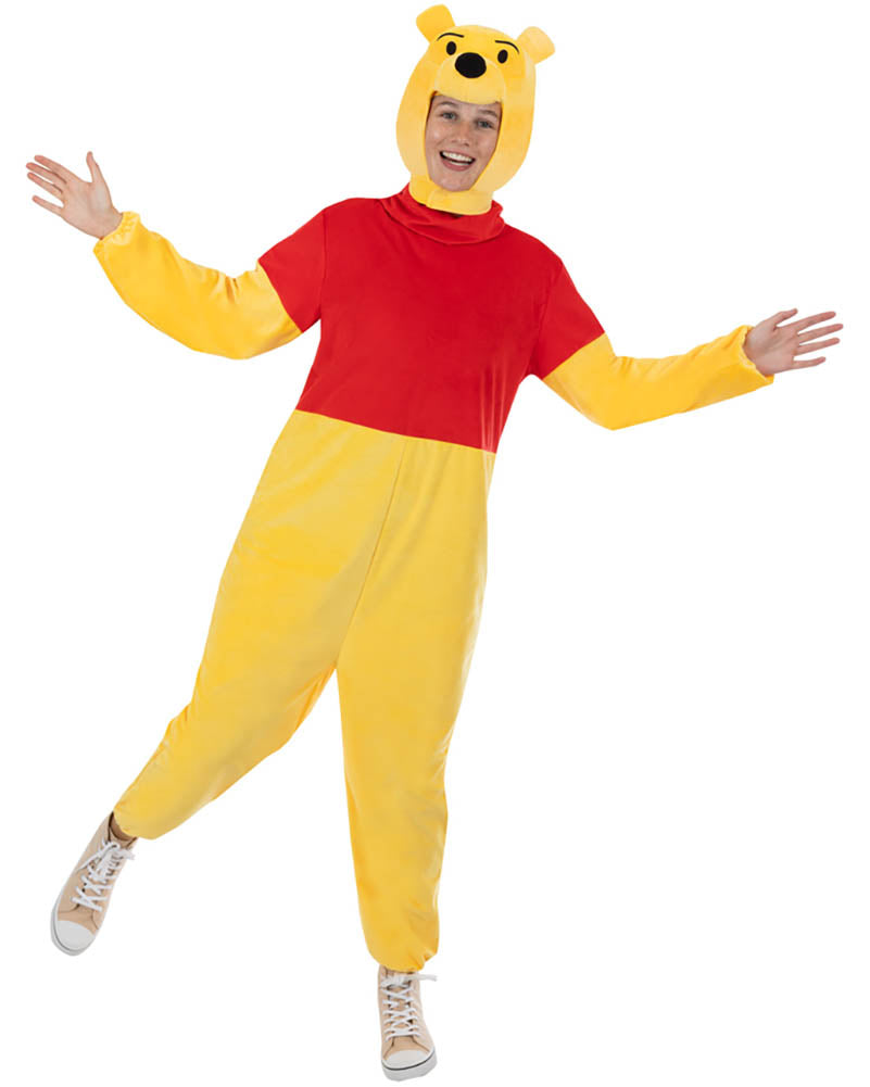 Disney Winnie The Pooh Deluxe Onesie Adult Book Week Costume