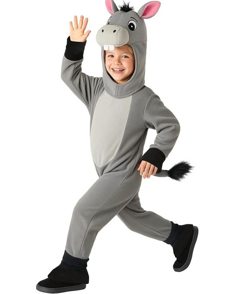 Donkey Jumpsuit Kids Costume