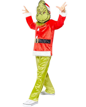 Dr Seuss The Grinch Classic Kids Christmas Costume