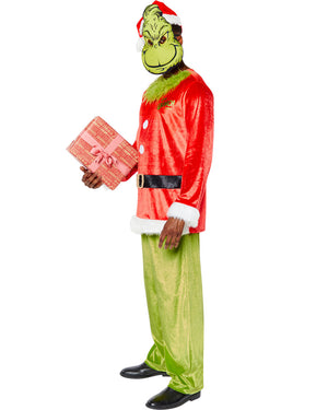 Dr Seuss The Grinch Classic Mens Christmas Costume