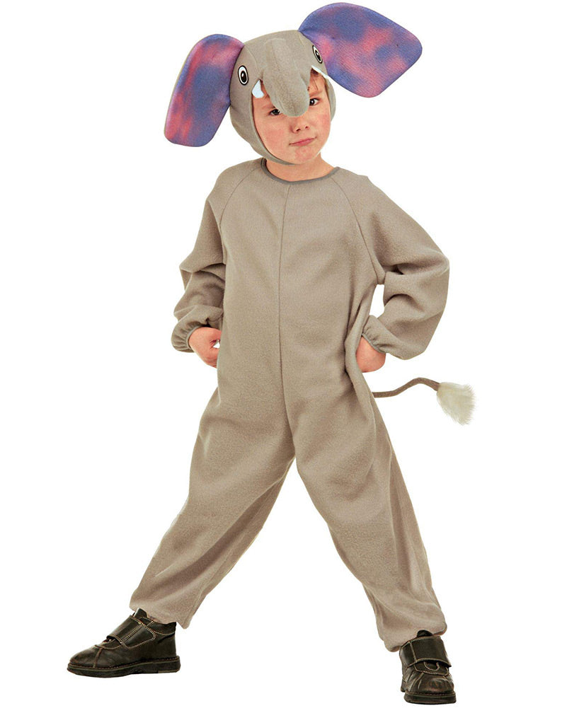 Elephant Hooded Jumpsuit Toddler and Kids Costume