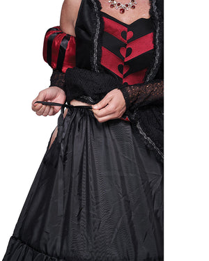 Elite Dark Queen of Hearts Womens Costume
