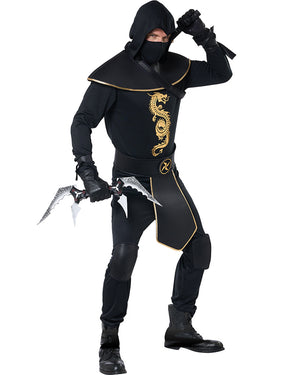 Elite Ninja Assassin Adult Mens Costume