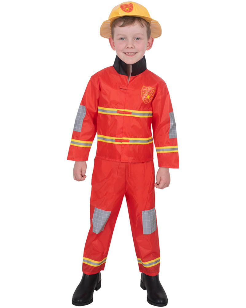 Fireman Boys Costume
