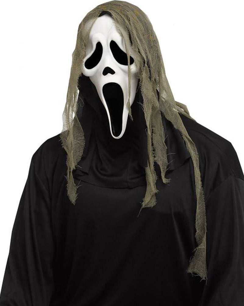 Scream Ghost Face Crypt Creature Gauze Mask