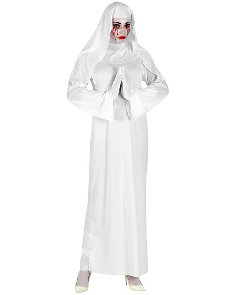 Ghostly Nun Womens Costume