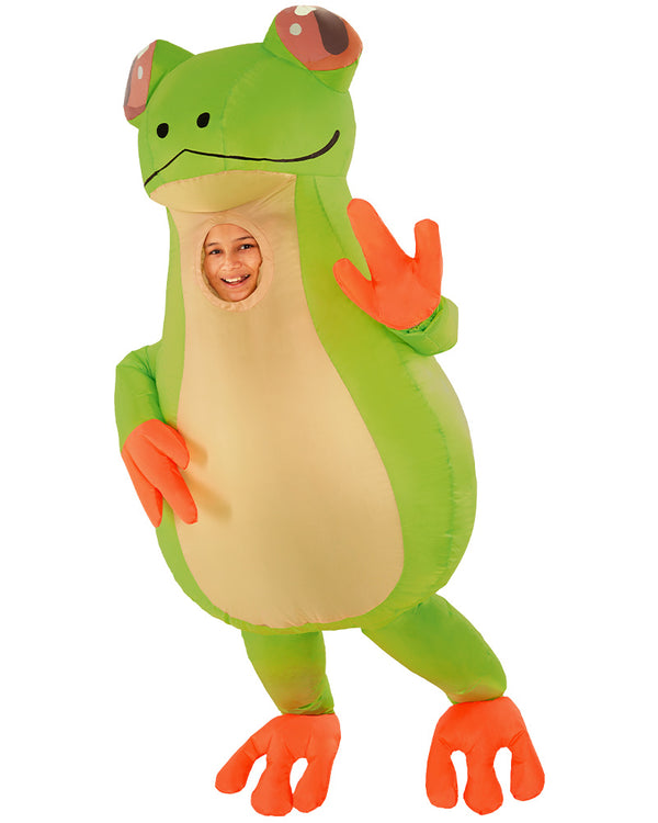 Giant Frog Inflatable Kids Costume
