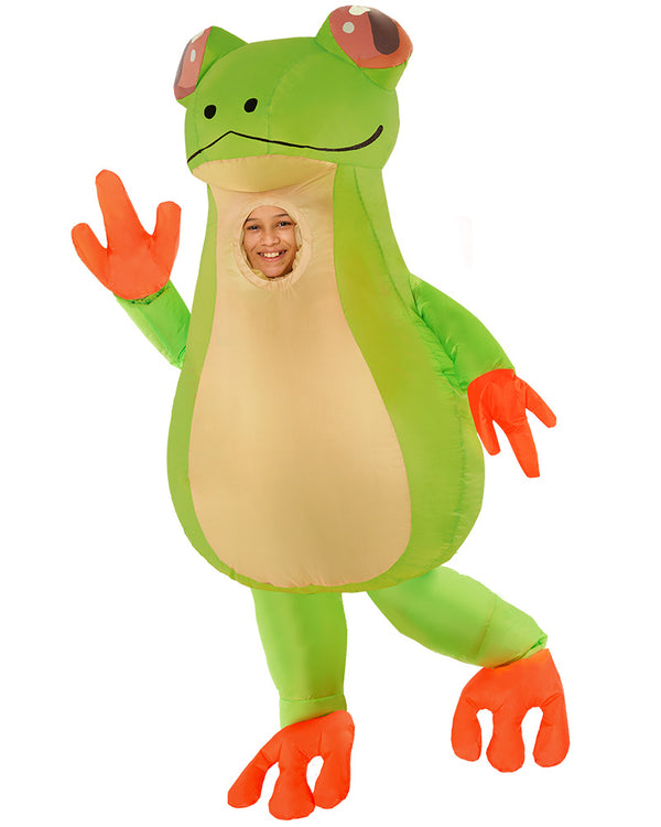 Giant Frog Inflatable Kids Costume
