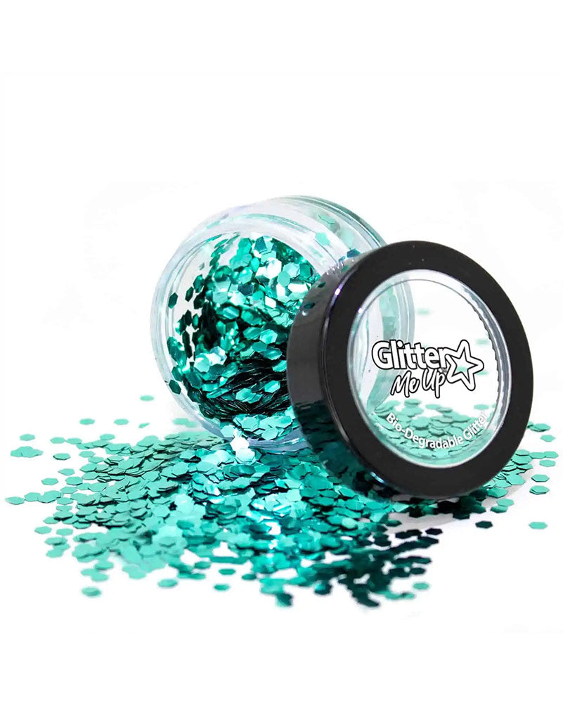 Glitter Me Up Aqua Marine Chunky Biodegradable Body Glitter 3g