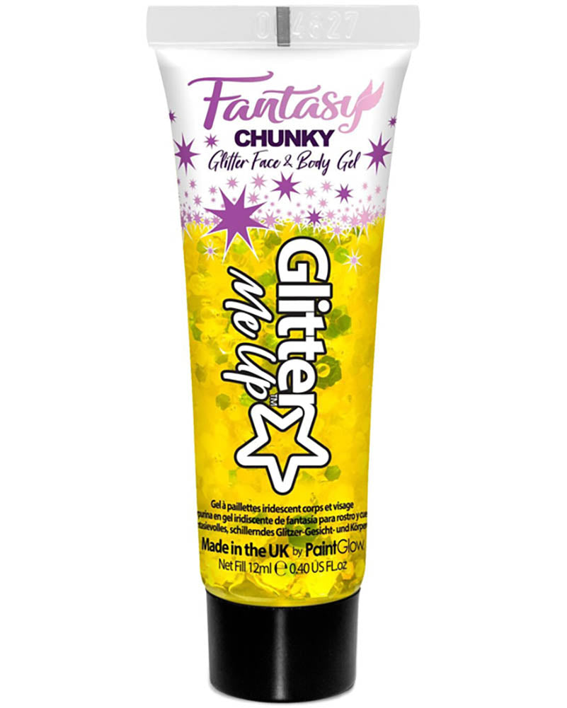 Glitter Me Up Golden Griffen Chunky Body Iridescent Glitter Gel 12ml