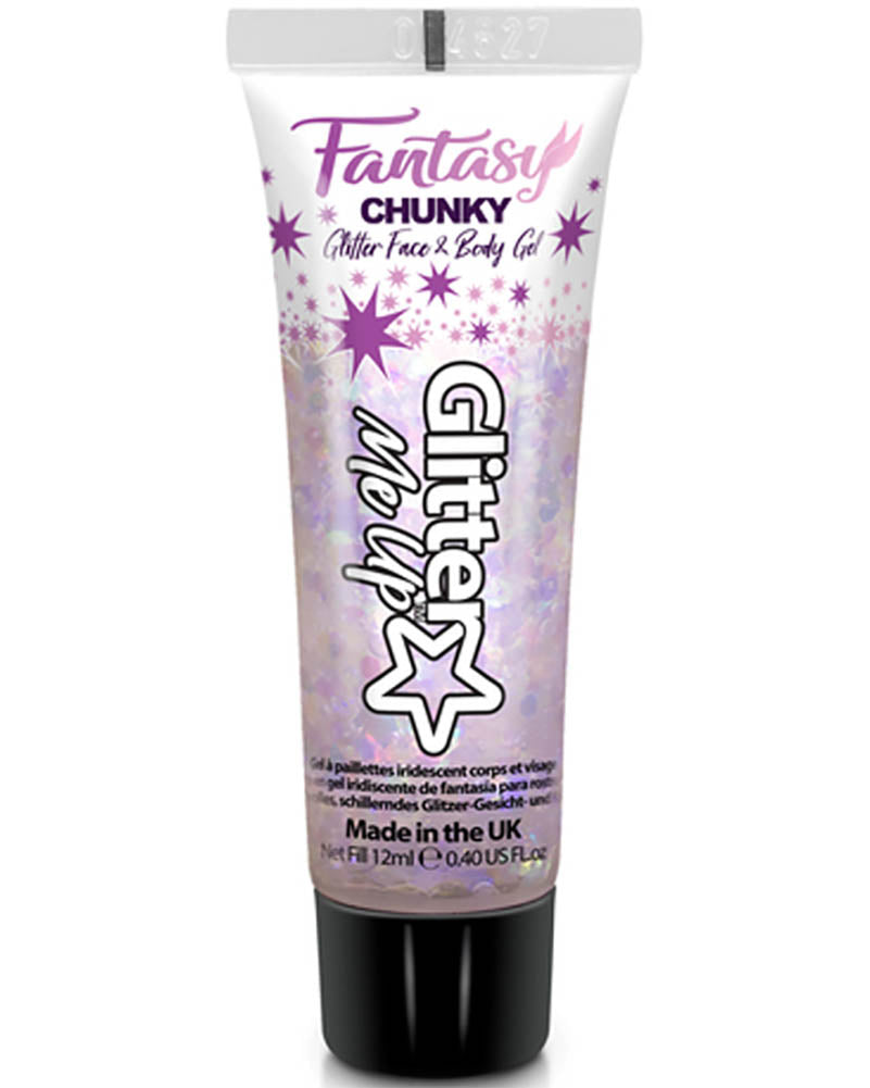 Glitter Me Up Unicorn Dreams Chunky Body Iridescent Glitter Gel 12ml