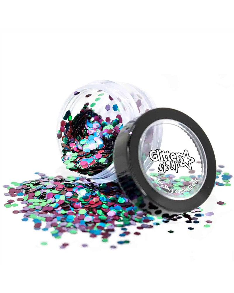 Glitter Me Up Wild Parrot Chunky Biodegradable Body Glitter 3g
