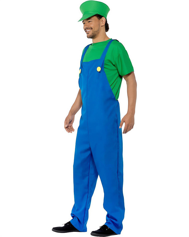 Green Plumber Guy Adult Costume