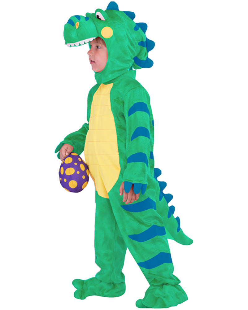Green T Rex Kids Costume