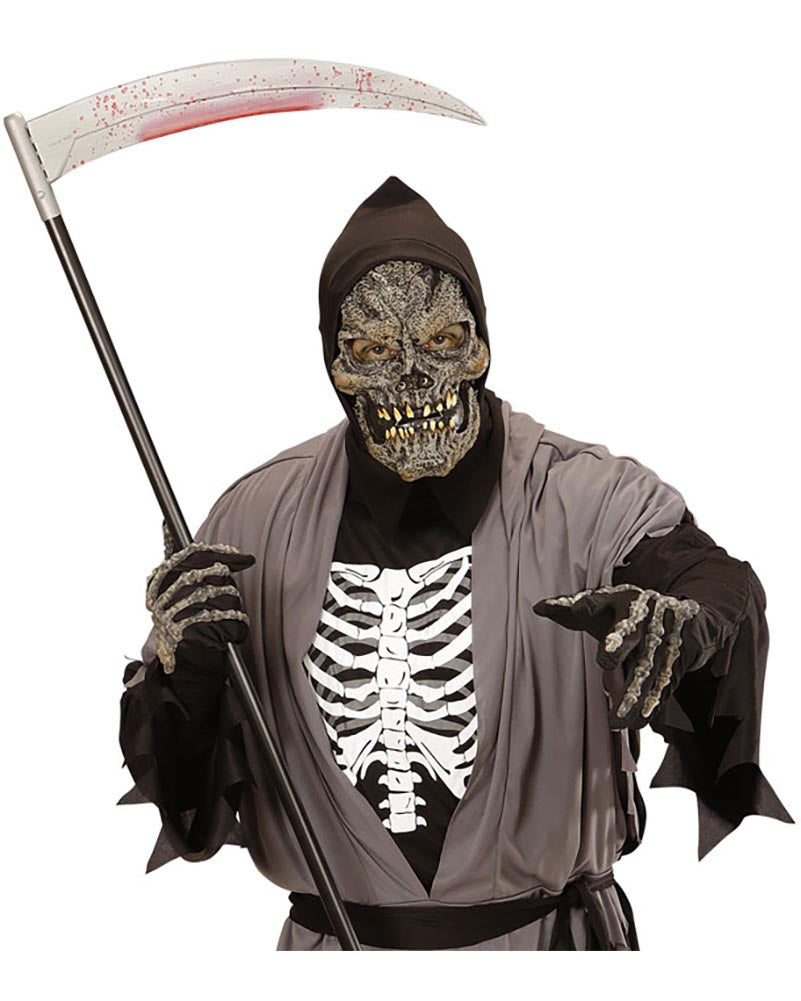 Grim Reaper Hooded Kids Mask