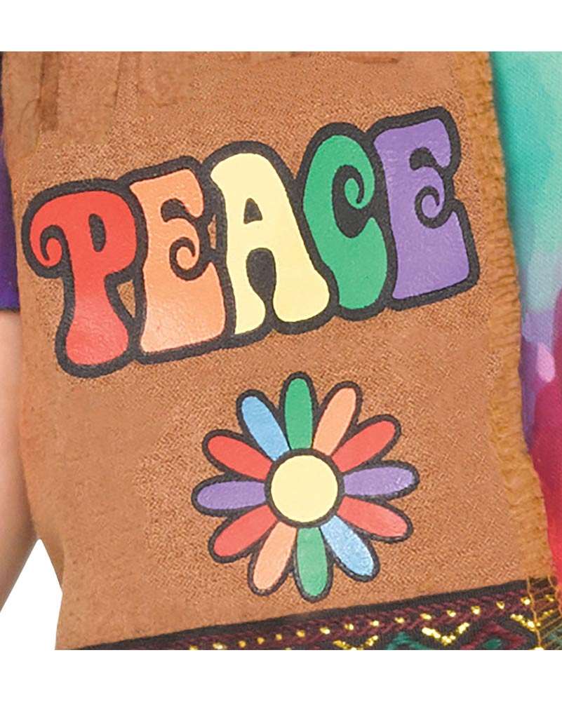 60s Groovy Baby Girls Toddler Costume