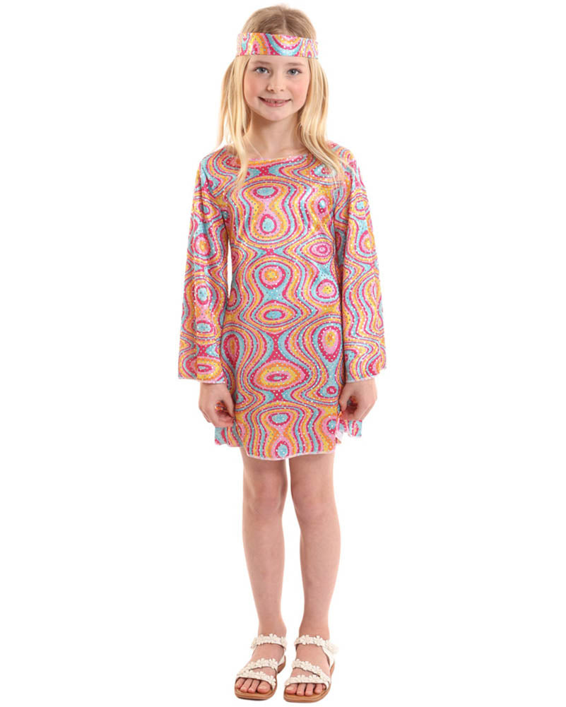 60s Hippie Disco Girls Costume